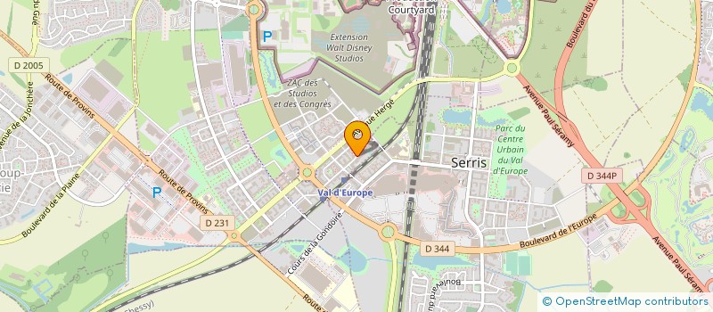 localisation de l'entreprise SCI FAAZ  CHESSY