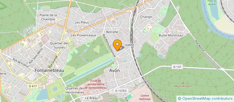 localisation de l'entreprise SCI FAB à AVON