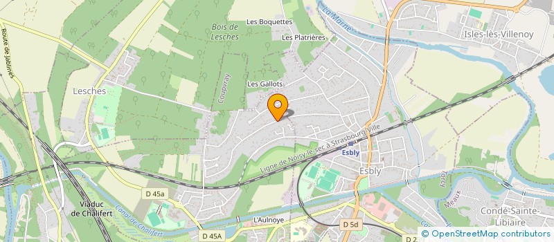 localisation de l'entreprise SCI FAB AND CO  COUPVRAY