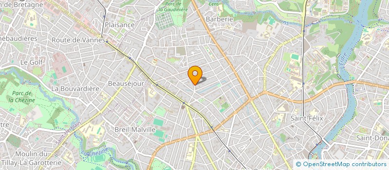 localisation de l'entreprise SCI FAB AUR à NANTES