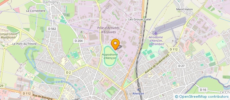localisation de l'entreprise SCI FAB IMMOBILIER à ALENCON