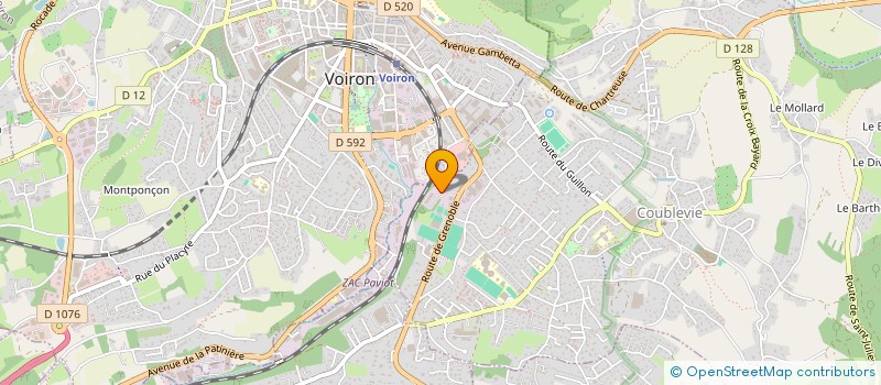 localisation de l'entreprise SCI FABARNO  COUBLEVIE