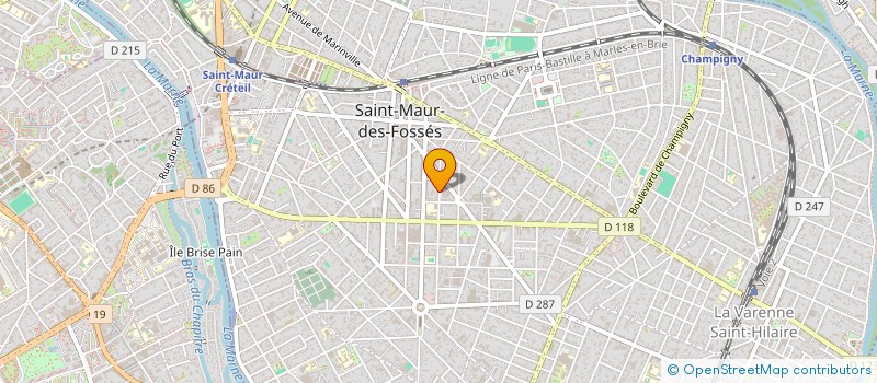 localisation de l'entreprise SCI FABAS à SAINT-MAUR-DES-FOSSES