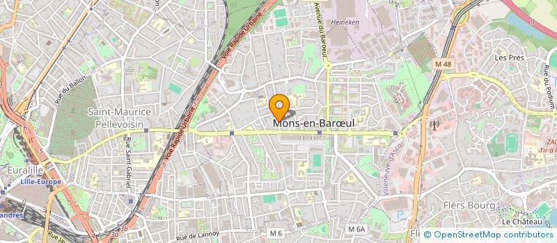 localisation de l'entreprise SCI FABB  MONS-EN-BARUL