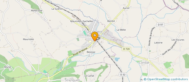 localisation de l'entreprise SCI FABBIANI  LE VIGNON-EN-QUERCY