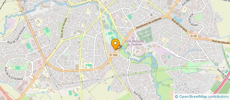 localisation de l'entreprise SCI FABBY à CHOLET