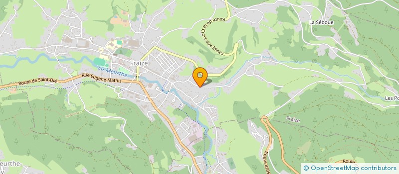 localisation de l'entreprise SCI FABE INVEST  FRAIZE