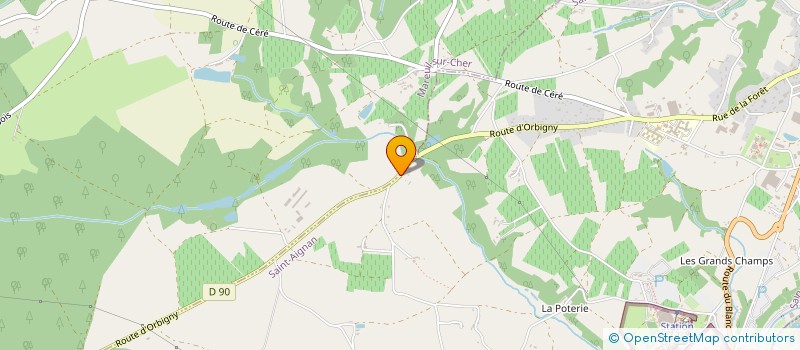 localisation de l'entreprise SCI FABECO à SAINT-AIGNAN