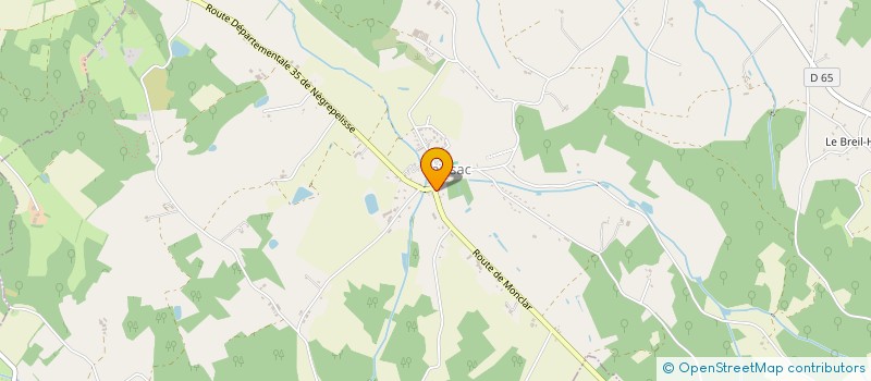 localisation de l'entreprise SCI FABELIFLO Y MAR  VAISSAC