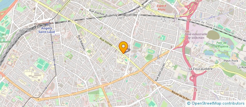 localisation de l'entreprise SCI FABELLE à ANGERS