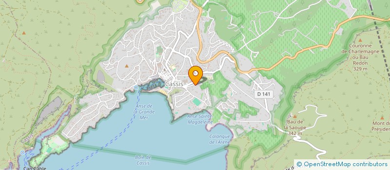 localisation de l'entreprise SCI FABELO à CASSIS