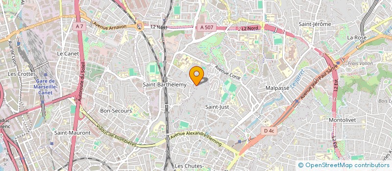 localisation de l'entreprise SCI FABG à MARSEILLE