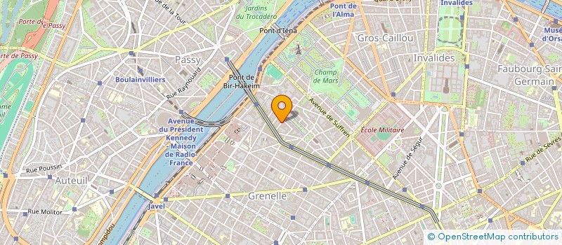 localisation de l'entreprise SCI FABI  PARIS