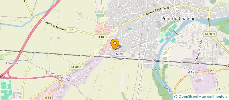 localisation de l'entreprise SCI FABIAN IMMO  PONT-DU-CHATEAU