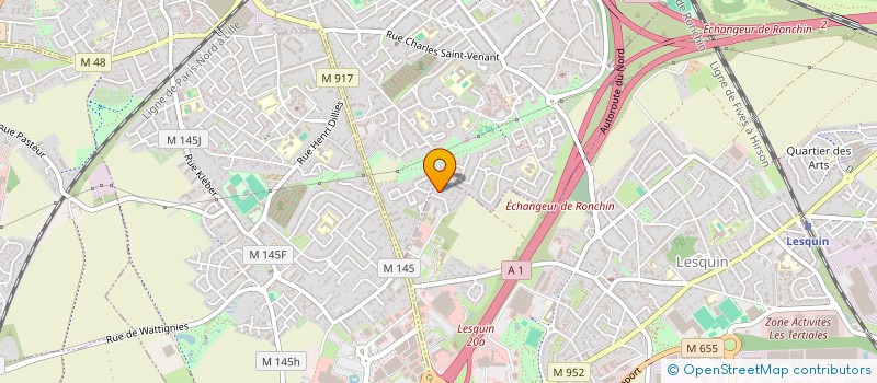 localisation de l'entreprise SCI FABIDA à LESQUIN