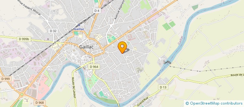 localisation de l'entreprise SCI FABIDELIE à GAILLAC