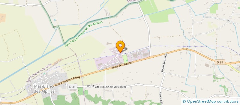 localisation de l'entreprise SCI FABIEN  ST REMY DE PROVENCE