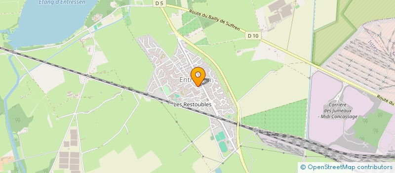 localisation de l'entreprise SCI FABIEN  ISTRES