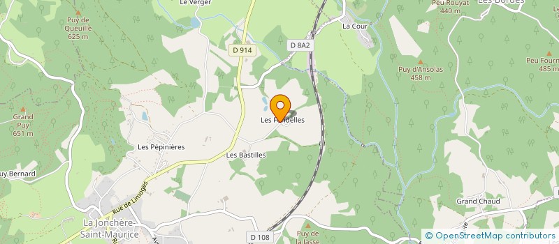 localisation de l'entreprise SCI FABIEN  LA JONCHERE-SAINT-MAURICE