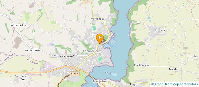 localisation de l'entreprise SCI FABIEN JACOB  LEZARDRIEUX