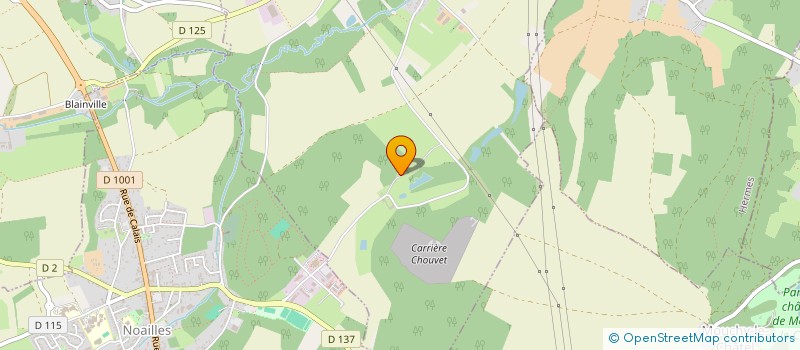 localisation de l'entreprise SCI FABIERIC  BERTHECOURT