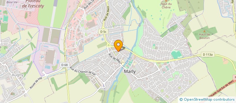 localisation de l'entreprise SCI FABIJEAN à MARLY