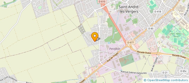 localisation de l'entreprise SCI FABIMMO  SAINT-ANDRE-LES-VERGERS