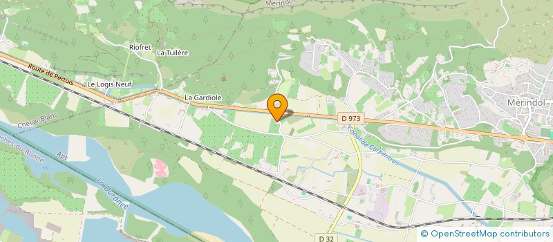 localisation de l'entreprise SCI FABIOCARLA  MERINDOL