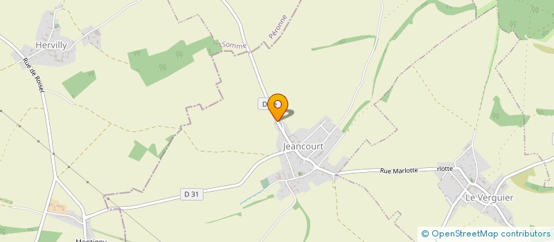 localisation de l'entreprise SCI FABIOLA  JEANCOURT