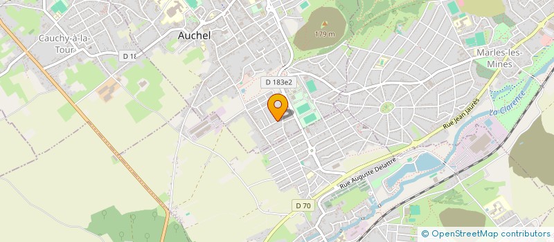 localisation de l'entreprise SCI FABISSIMMO  AUCHEL