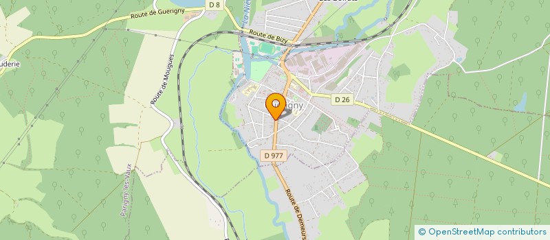 localisation de l'entreprise SCI FABIVAL à GUERIGNY