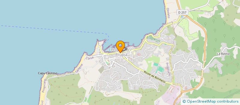 localisation de l'entreprise SCI FABLEA à PROPRIANO