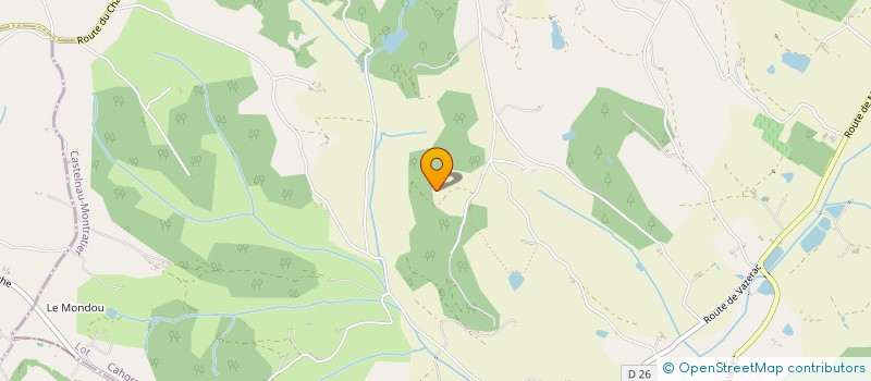 localisation de l'entreprise SCI FABLONG  CASTELNAU-MONTRATIER