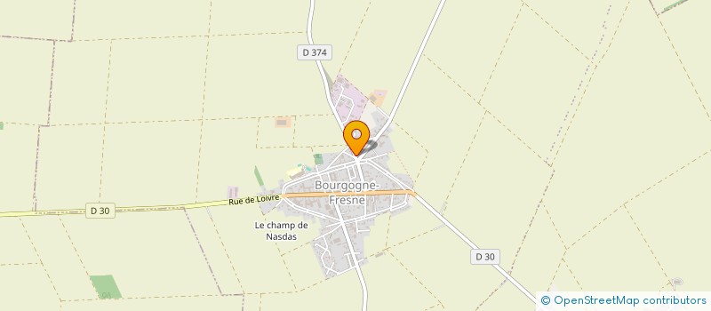 localisation de l'entreprise SCI FABMIKE  BOURGOGNE-FRESNE