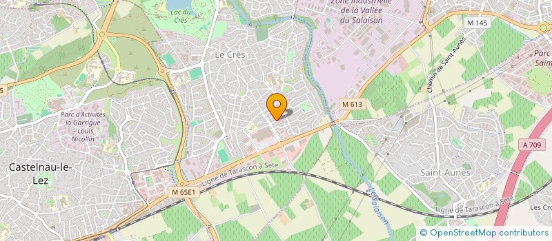 localisation de l'entreprise SCI FABOU à LE CRES