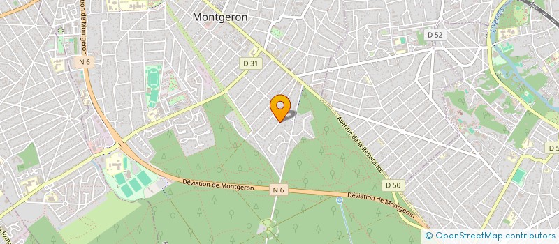 localisation de l'entreprise SCI FABRE à MONTGERON