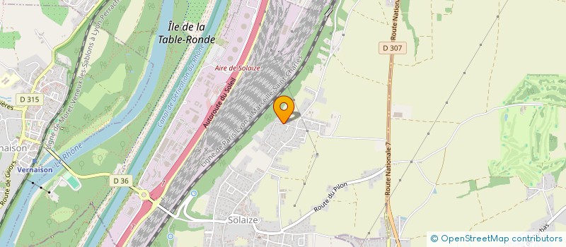 localisation de l'entreprise SCI FABRE  SOLAIZE