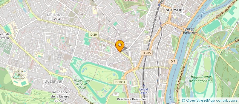 localisation de l'entreprise SCI FABRE & ASSOCIES à SURESNES