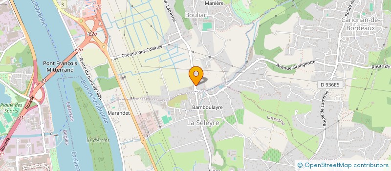 localisation de l'entreprise SCI FABRE MARCHANDE  BOULIAC