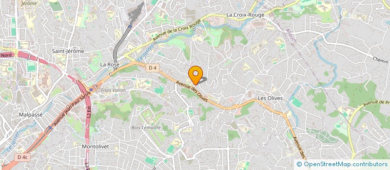 localisation de l'entreprise SCI FABRE ROUX à MARSEILLE