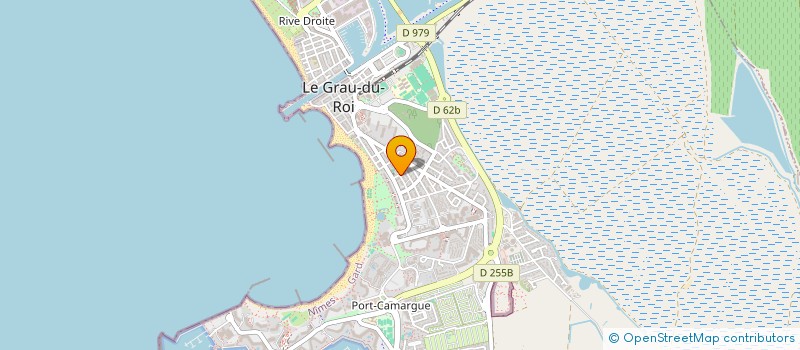 localisation de l'entreprise SCI FABRI à LE GRAU-DU-ROI