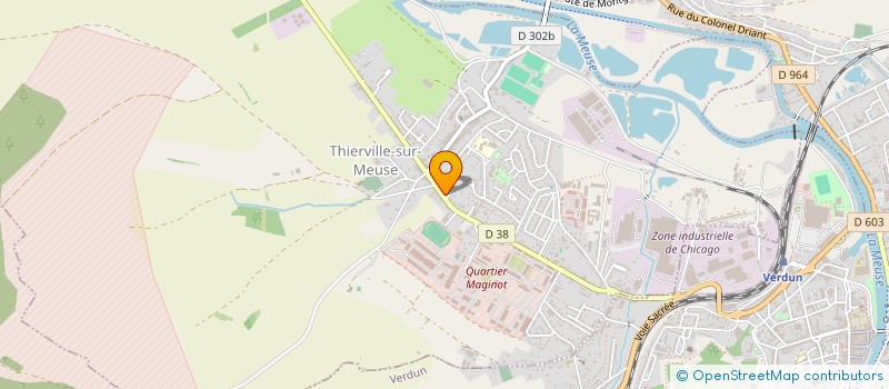localisation de l'entreprise SCI FABRICE à THIERVILLE-SUR-MEUSE