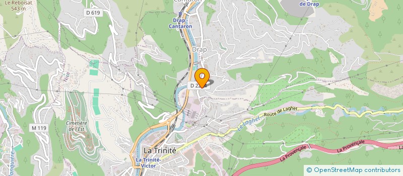 localisation de l'entreprise SCI FABRIZZI à LA TRINITE