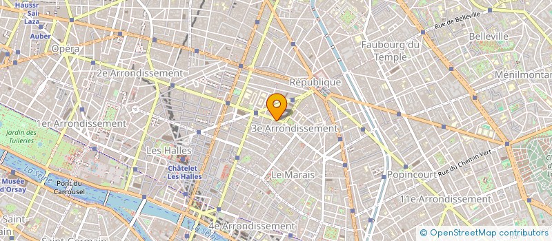 localisation de l'entreprise SCI FABULEUSE à PARIS