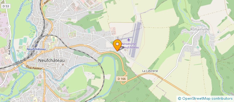 localisation de l'entreprise SCI FABVIER à NEUFCHATEAU