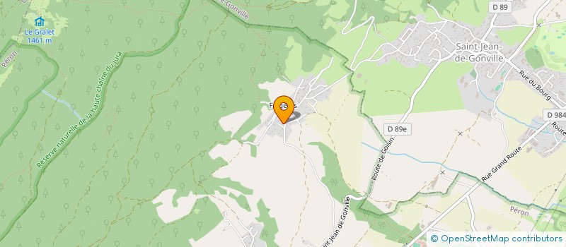 localisation de l'entreprise SCI FABWES  PERON