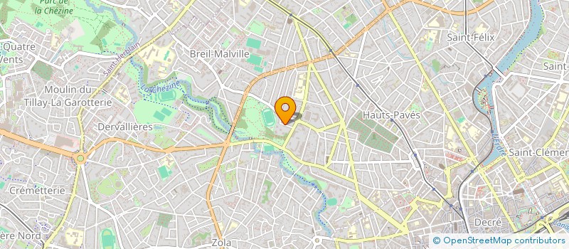 localisation de l'entreprise SCI FAC à NANTES