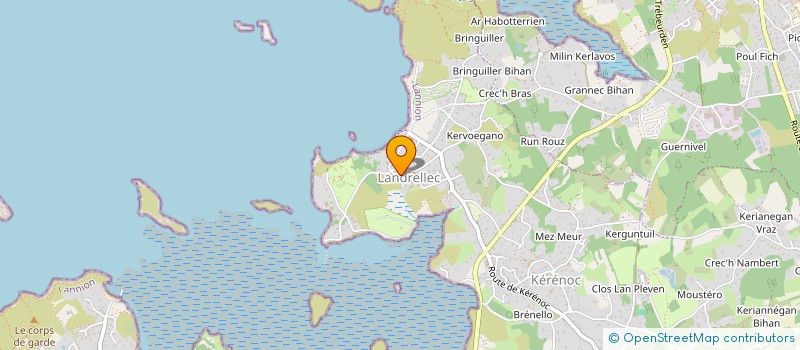 localisation de l'entreprise SCI FAC  PLEUMEUR-BODOU