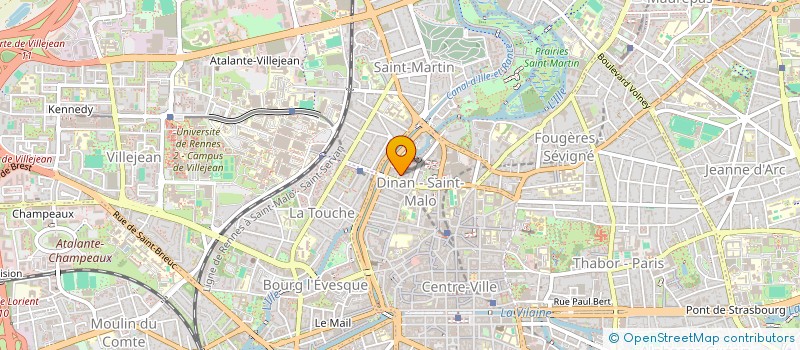 localisation de l'entreprise SCI FAC  BRECH