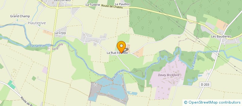 localisation de l'entreprise SCI FAC à HAUTERIVE